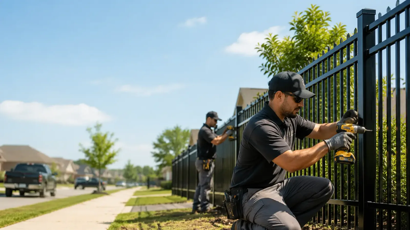 Metal Fence Installation in Lemont, IL